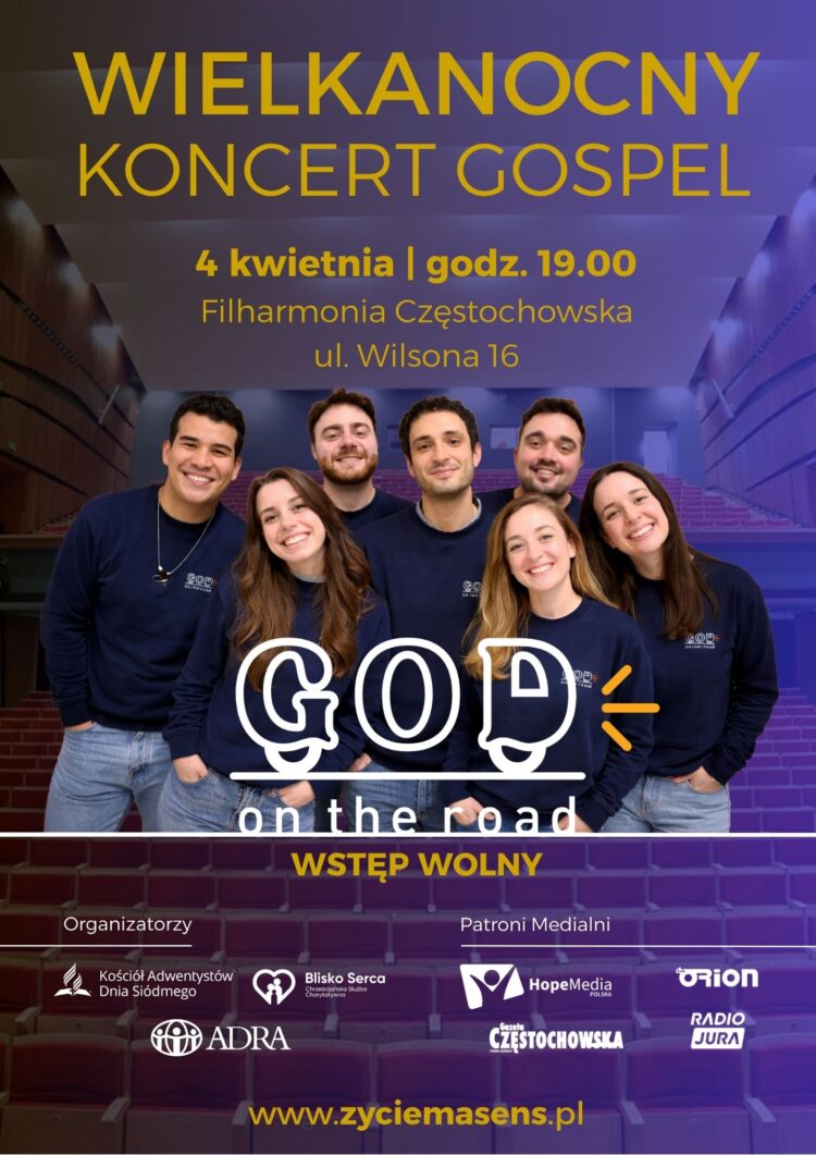 Wielkanocny Koncert Gospel w Filharmonii Częstochowskiej
